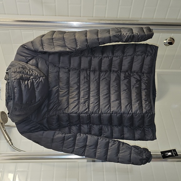 Spyder Women's Quilted Puffer Packable Jacket In 'Polar'. NWT. Women's Sz Small. - Picture 2 of 10
